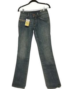 jean droit femme DIESEL 34 - T0 - XS Bleu