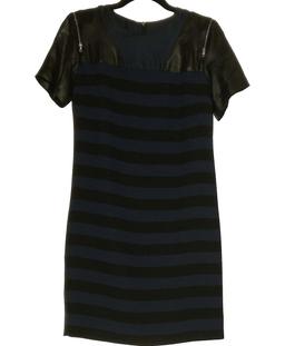 robe courte SANDRO 36 - T1 - S Bleu