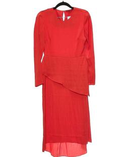 robe longue MAJE 36 - T1 - S Rouge