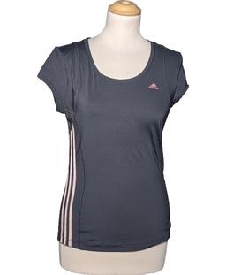 top manches courtes ADIDAS 36 - T1 - S Gris