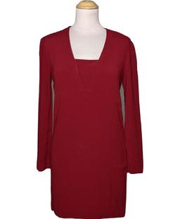 robe courte SANDRO 36 - T1 - S Rouge