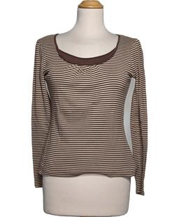 top manches longues LA REDOUTE 34 - T0 - XS Marron