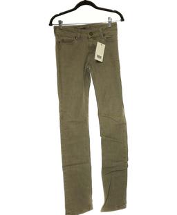 jean droit femme MAJE 34 - T0 - XS Gris