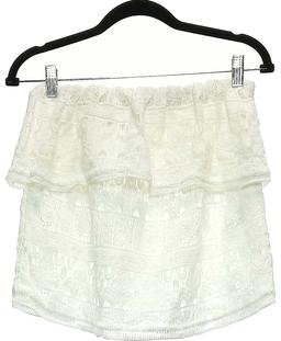 jupe courte BA&SH 34 - T0 - XS Blanc