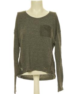 top manches longues SUPERDRY 36 - T1 - S Gris