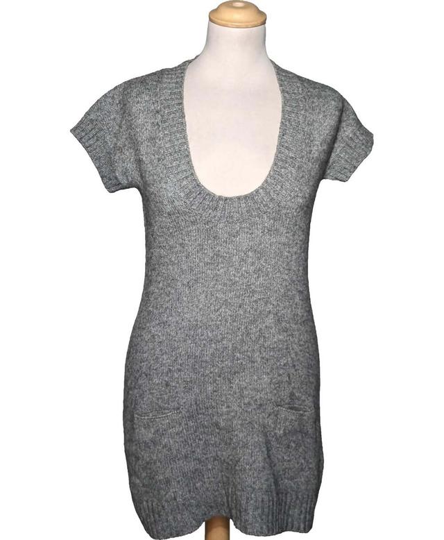 robe courte SOFT GREY 34 - T0 - XS Gris