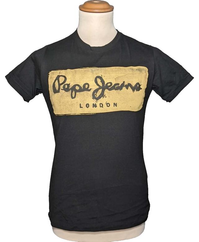 t-shirt manches courtes PEPE JEANS 34 - T0 - XS Noir