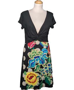 robe courte DESIGUAL 38 - T2 - M Noir