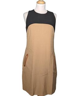 robe courte CAROLL 38 - T2 - M Marron