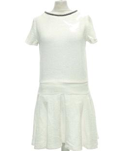 robe courte MAJE 38 - T2 - M Blanc