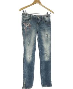 jean slim femme GUESS 34 - T0 - XS Bleu