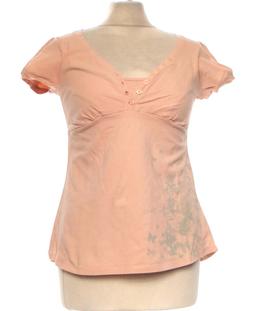 top manches courtes LA REDOUTE 36 - T1 - S Rose