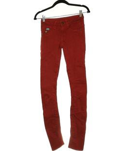 jean slim femme G-STAR 34 - T0 - XS Rouge