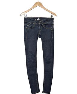 jean slim femme G-STAR 36 - T1 - S Bleu