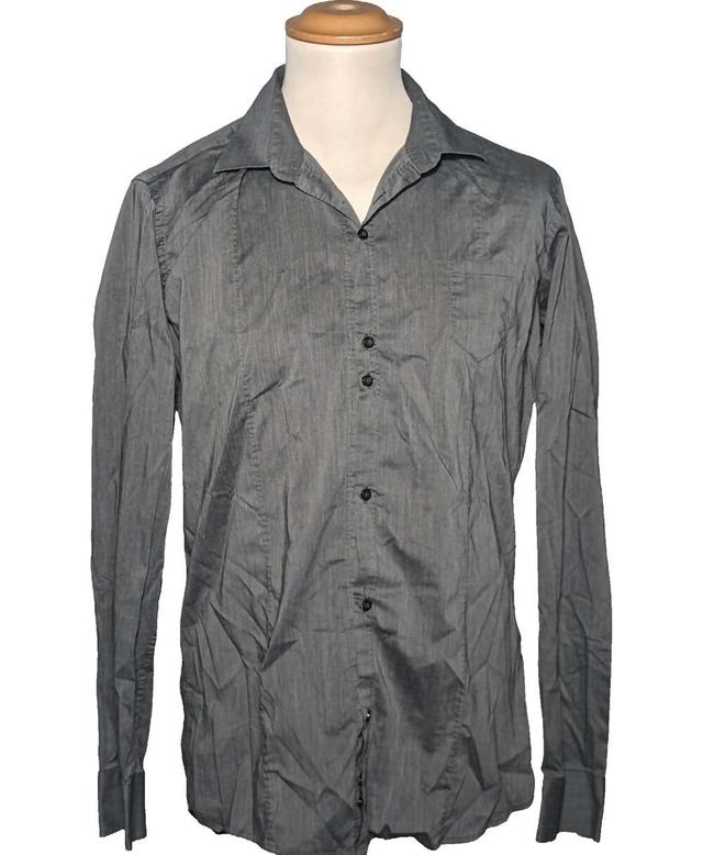 chemise manches longues DEVRED 40 - T3 - L Gris