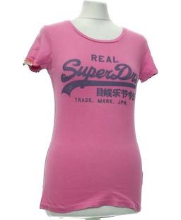 top manches courtes SUPERDRY 36 - T1 - S Rose