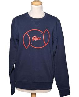 sweat femme LACOSTE 38 - T2 - M Bleu