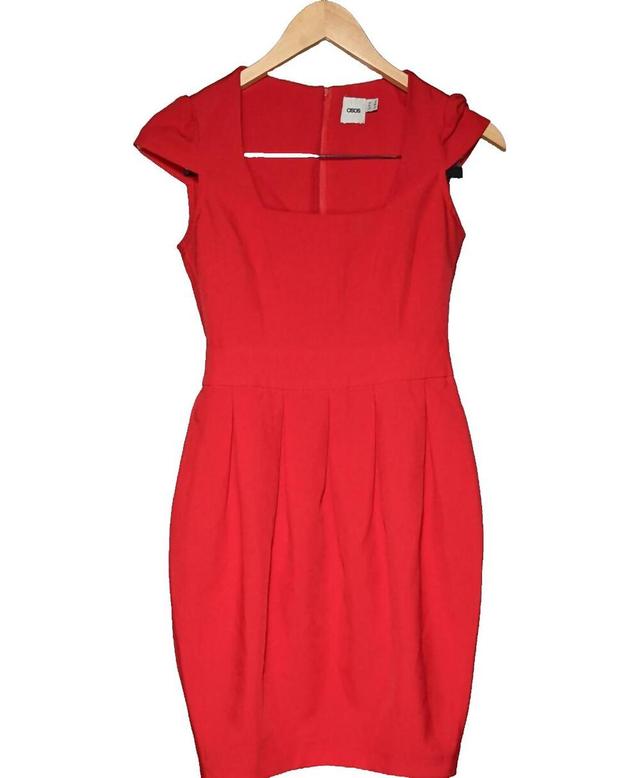 robe courte ASOS 34 - T0 - XS Rouge