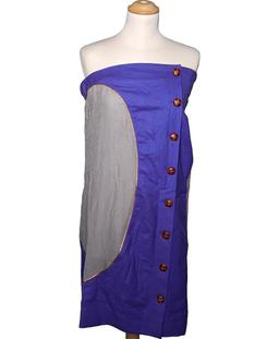 robe courte 1.2.3 40 - T3 - L Violet