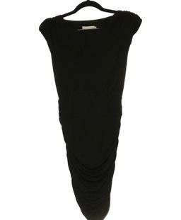 robe mi-longue SANDRO 36 - T1 - S Noir