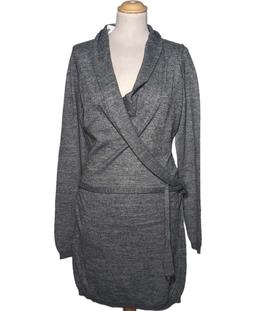 robe courte SISLEY 40 - T3 - L Gris