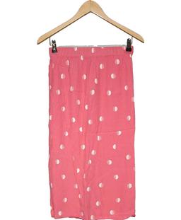 jupe mi longue DES PETITS HAUTS 34 - T0 - XS Rose