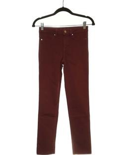 pantalon slim femme SUD EXPRESS 34 - T0 - XS Rouge