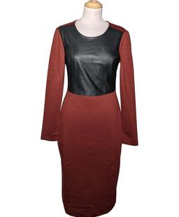 robe mi-longue BCBG MAX AZRIA 36 - T1 - S Rouge