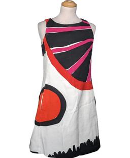 robe courte DESIGUAL 38 - T2 - M Blanc