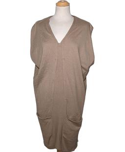 robe courte MAJE 36 - T1 - S Marron