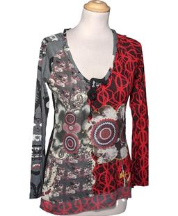 top manches longues DESIGUAL 36 - T1 - S Gris