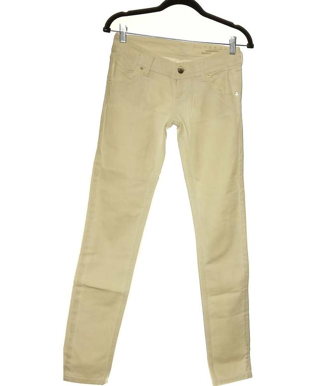 jean droit femme FREESOUL 36 - T1 - S Beige