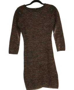 robe courte MAJE 38 - T2 - M Gris