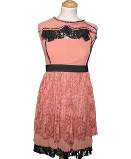 robe courte SISLEY 36 - T1 - S Orange