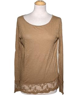 top manches longues LA REDOUTE 34 - T0 - XS Marron