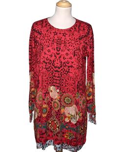 robe courte DESIGUAL 36 - T1 - S Rouge