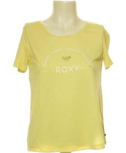 top manches courtes ROXY 34 - T0 - XS Jaune