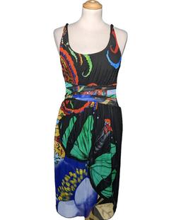 robe mi-longue DESIGUAL 38 - T2 - M Noir