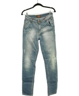 jean droit femme REIKO 34 - T0 - XS Bleu