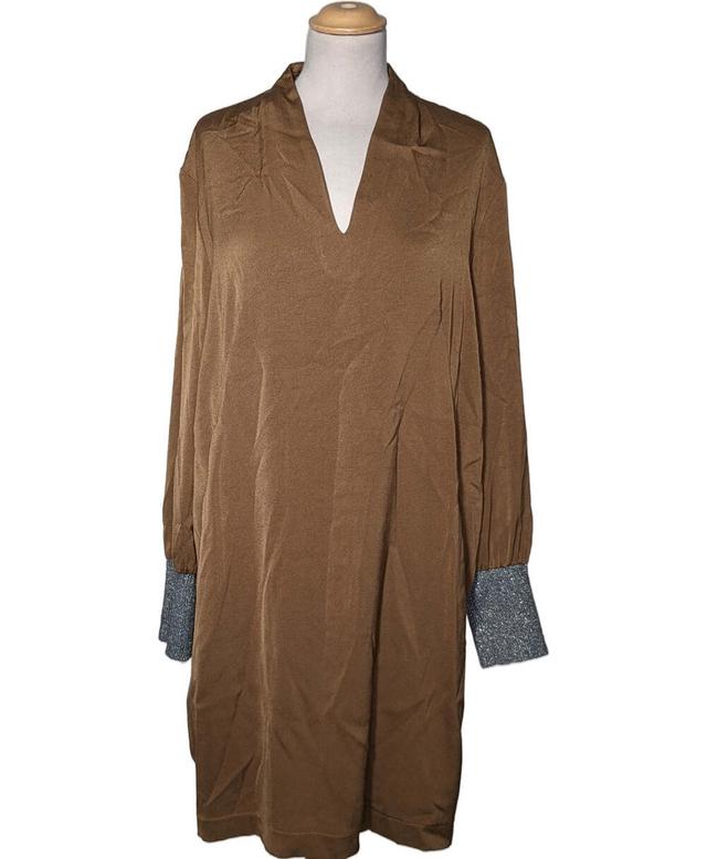 robe courte MARELLA 40 - T3 - L Marron