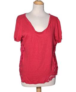 top manches courtes SANDRO 40 - T3 - L Rose