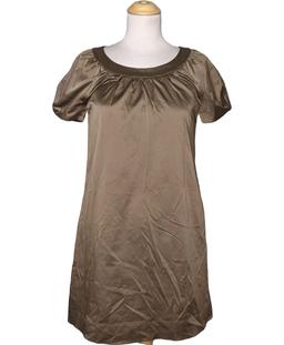 robe courte MAJE 38 - T2 - M Marron