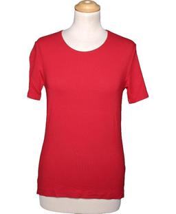 top manches courtes MARKS & SPENCER 38 - T2 - M Rouge