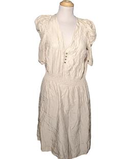 robe courte SANDRO 38 - T2 - M Beige