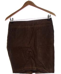 jupe courte LA REDOUTE 34 - T0 - XS Marron