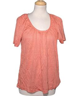 top manches courtes PETIT BATEAU 38 - T2 - M Orange