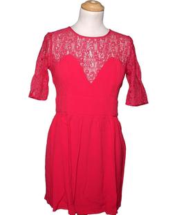 robe courte SANDRO 36 - T1 - S Rose