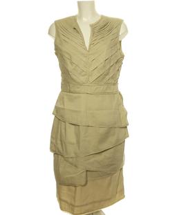 robe mi-longue MAXMARA 38 - T2 - M Beige