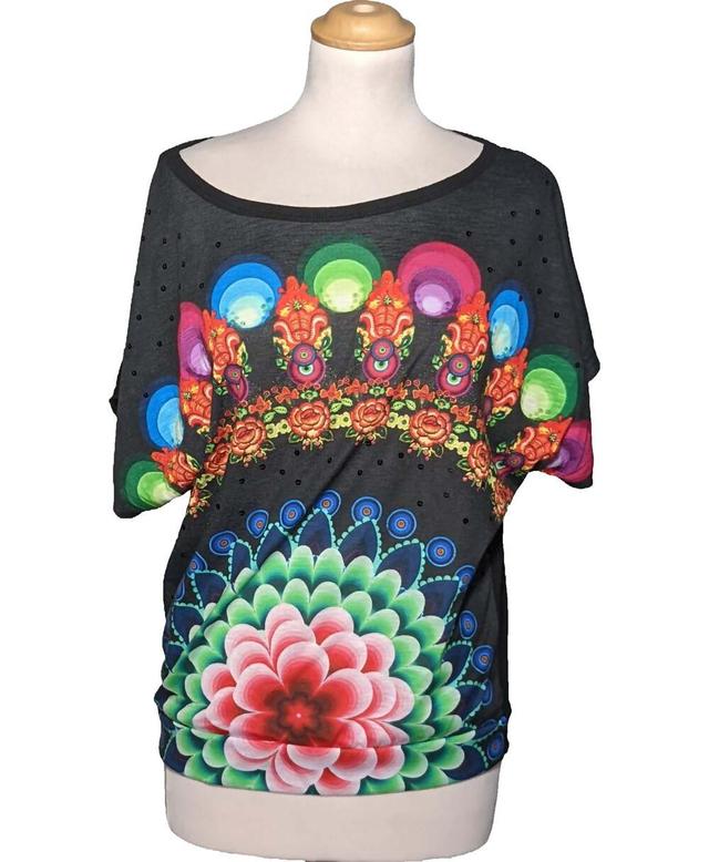 top manches courtes DESIGUAL 36 - T1 - S Noir