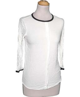 blouse BENETTON 34 - T0 - XS Blanc